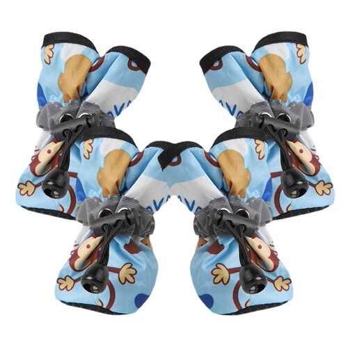 Pet Shoes Dog Paws Socks Soft Bottom Anti-Slip Anti-Dirt Non-Slip Shoes for Teddy, Bichon, Poodle, Small Dogs Socks