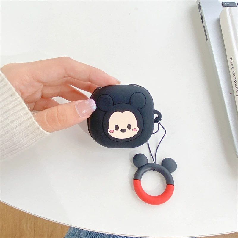 Samsung, cartoon headphones, compatible protective case