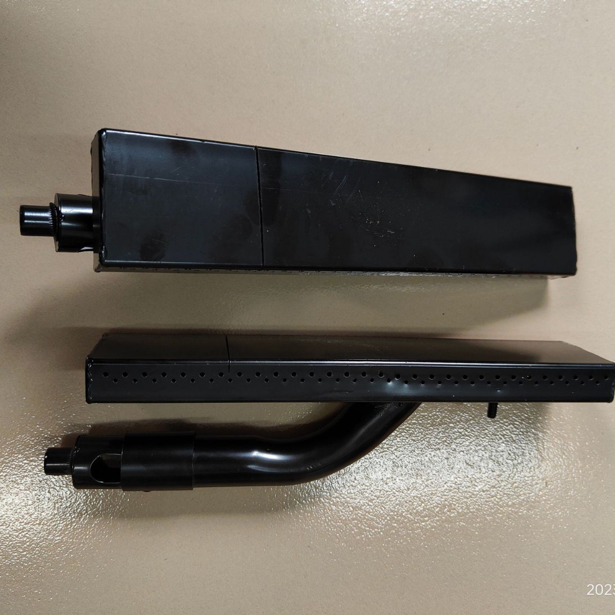 Quemador plano negro para electroforesis A3, accesorio de gas para parrilla de camping al aire libre, adecuado para distribuidor de llama de estufa para gofres de huevo.