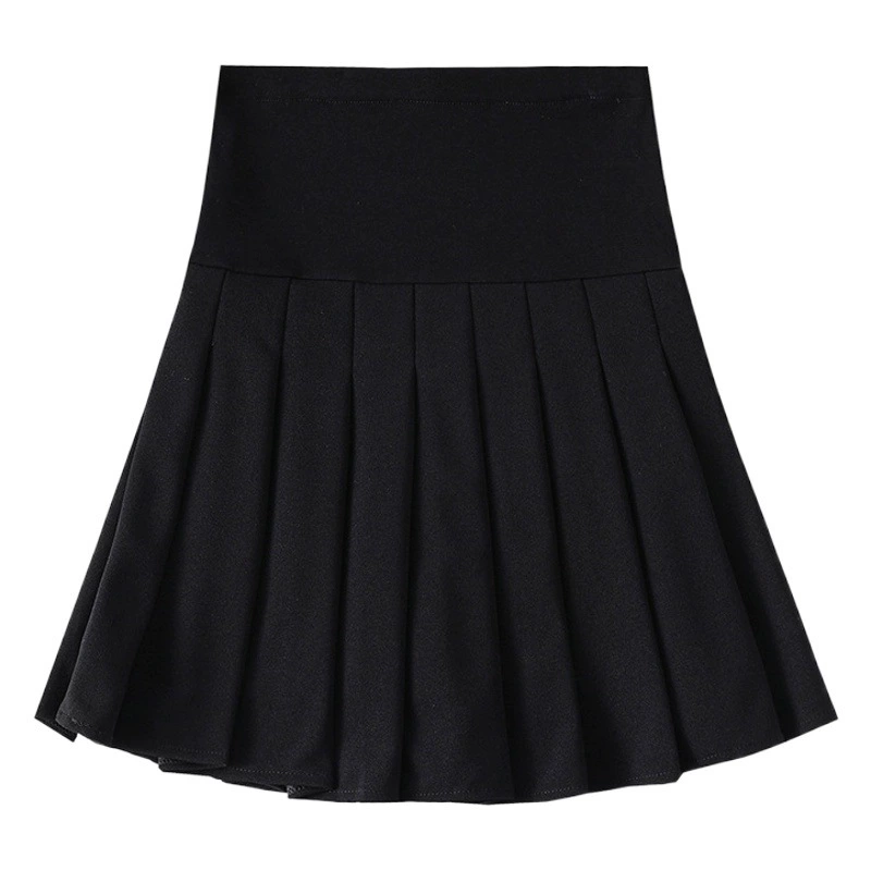 Брюки для беременных на весну и лето, плиссированная юбка, однотонная ткань для костюма, тонкая и универсальная, юбка-шорты с подкладкой, белая и черная.