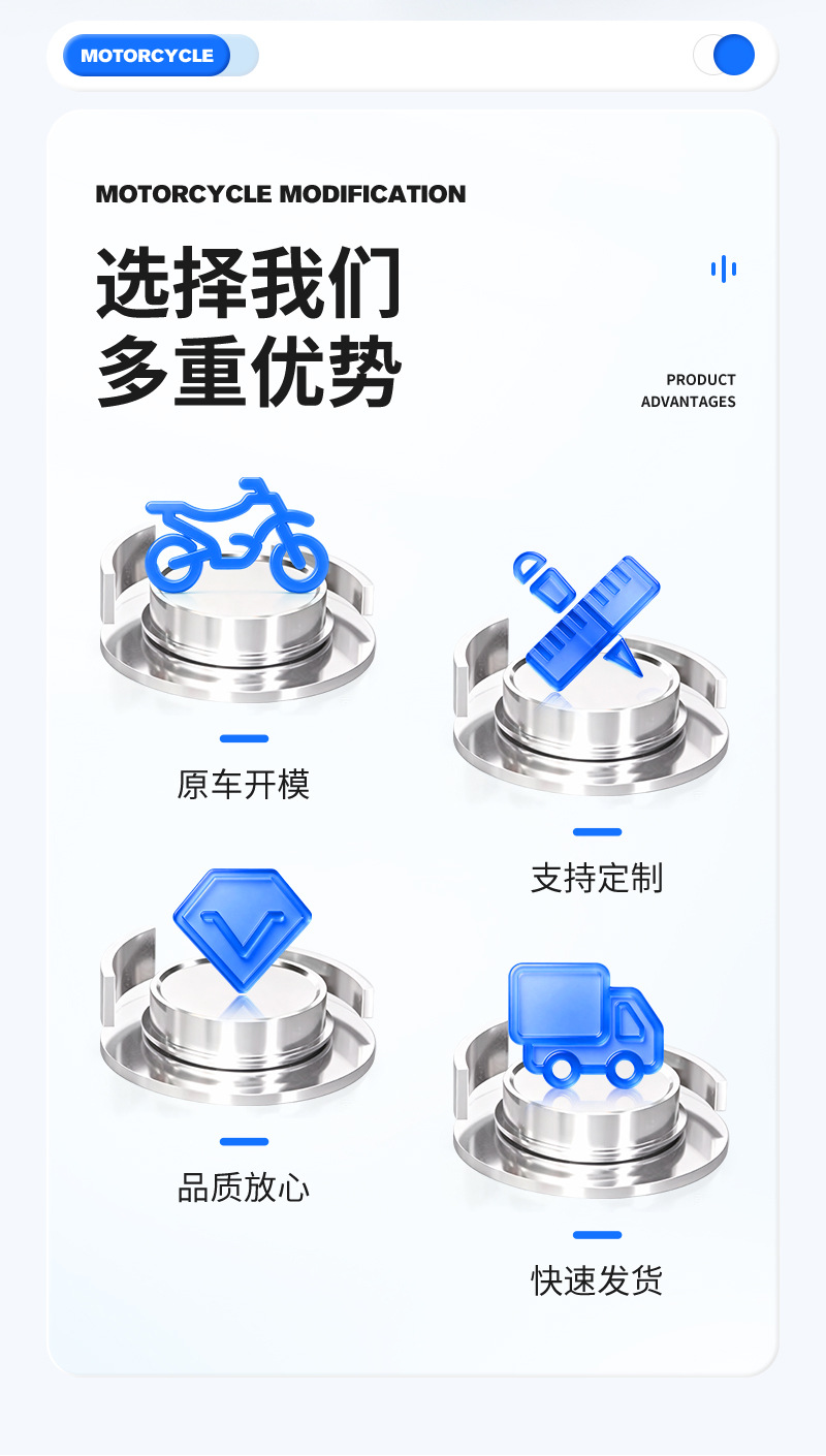 Motorcycle modification accessories, exhaust pipe heat shield, suitable for street bikes, scooters, sports bikes, and off-road vehicles