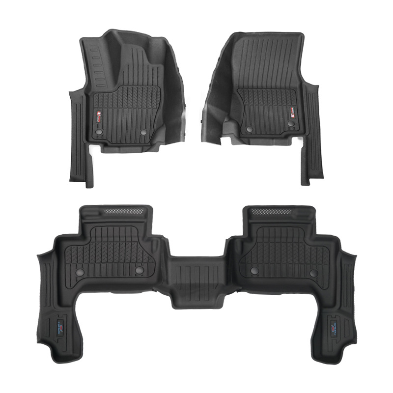 Alfombrilla impermeable para coche Toyota Prado Prado Prado lc250 Floor Mats TPE almohadilla para los pies de inyección