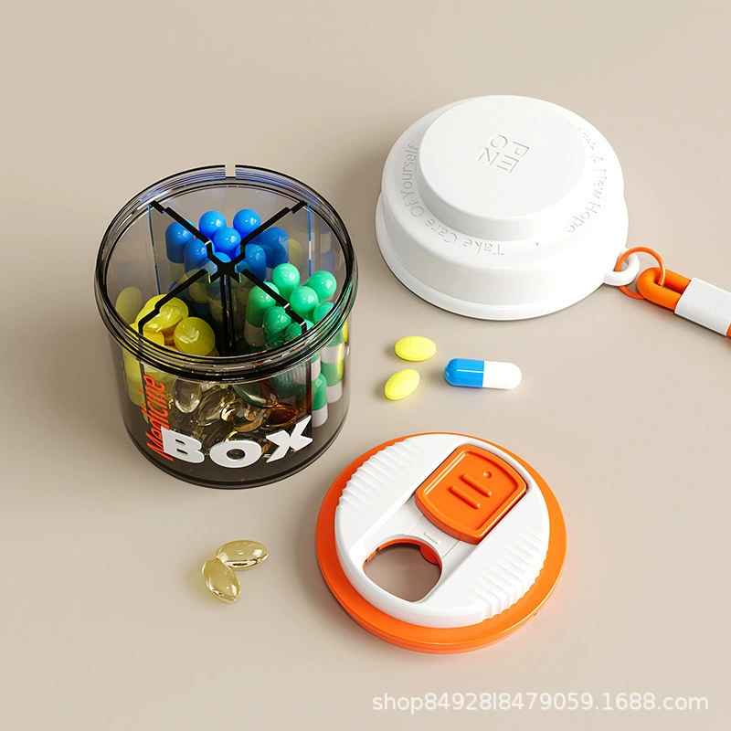 Коробка для лекарств Портативная коробка для упаковки лекарств Три приема пищи в день мини-небольшая коробка для лекарств