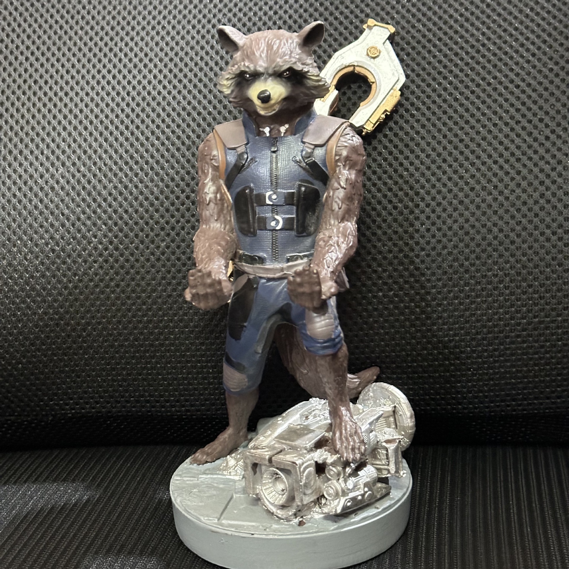 Negro Guerrero maestro modelado soporte de teléfono móvil Blanco Guerrero teléfono móvil soporte Star Wars juego mango soporte adornos