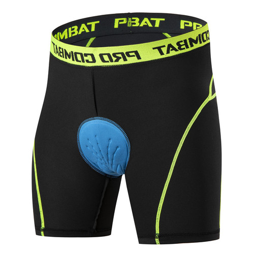 Cycling shorts outdoor bike sport breathable high elasticity shock absorption sponge silicone pad summer unisex underwear cross-border