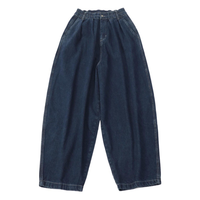 INS japonés calle moda marca Hong Kong estilo oversizet suelta calle versátil pierna ancha Denim papá pantalones hombres y mujeres