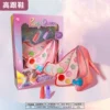 High heels makeup box 2 layers