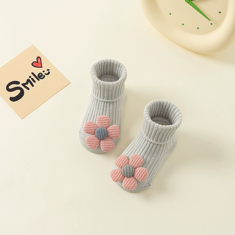 Children's autumn non-slip cartoon socks for new born
