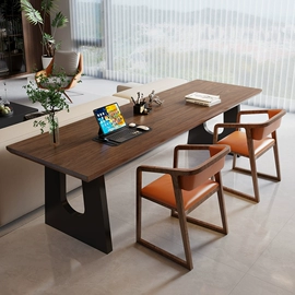 实木床;餐椅;书架