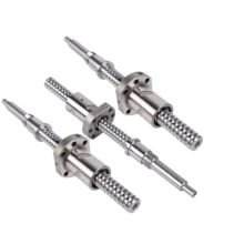 精密研磨级滚珠丝杠副机床丝杆任意切割型号齐全定制高精密现货