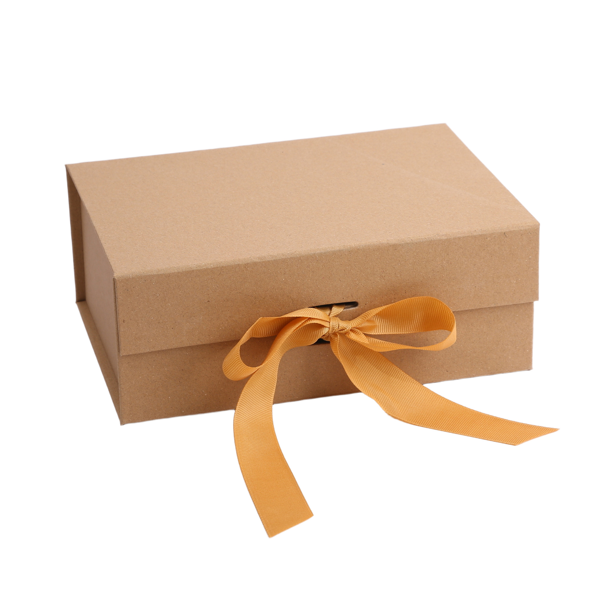 Caja plegable con cinta de papel kraft; 22*16*8.8cm