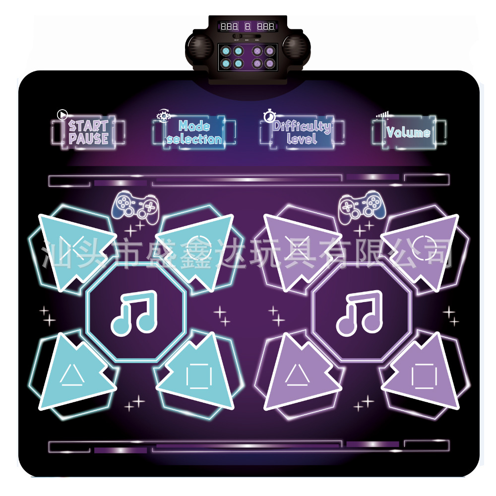 YQ001 двойное танцевальное одеяло 102*100см