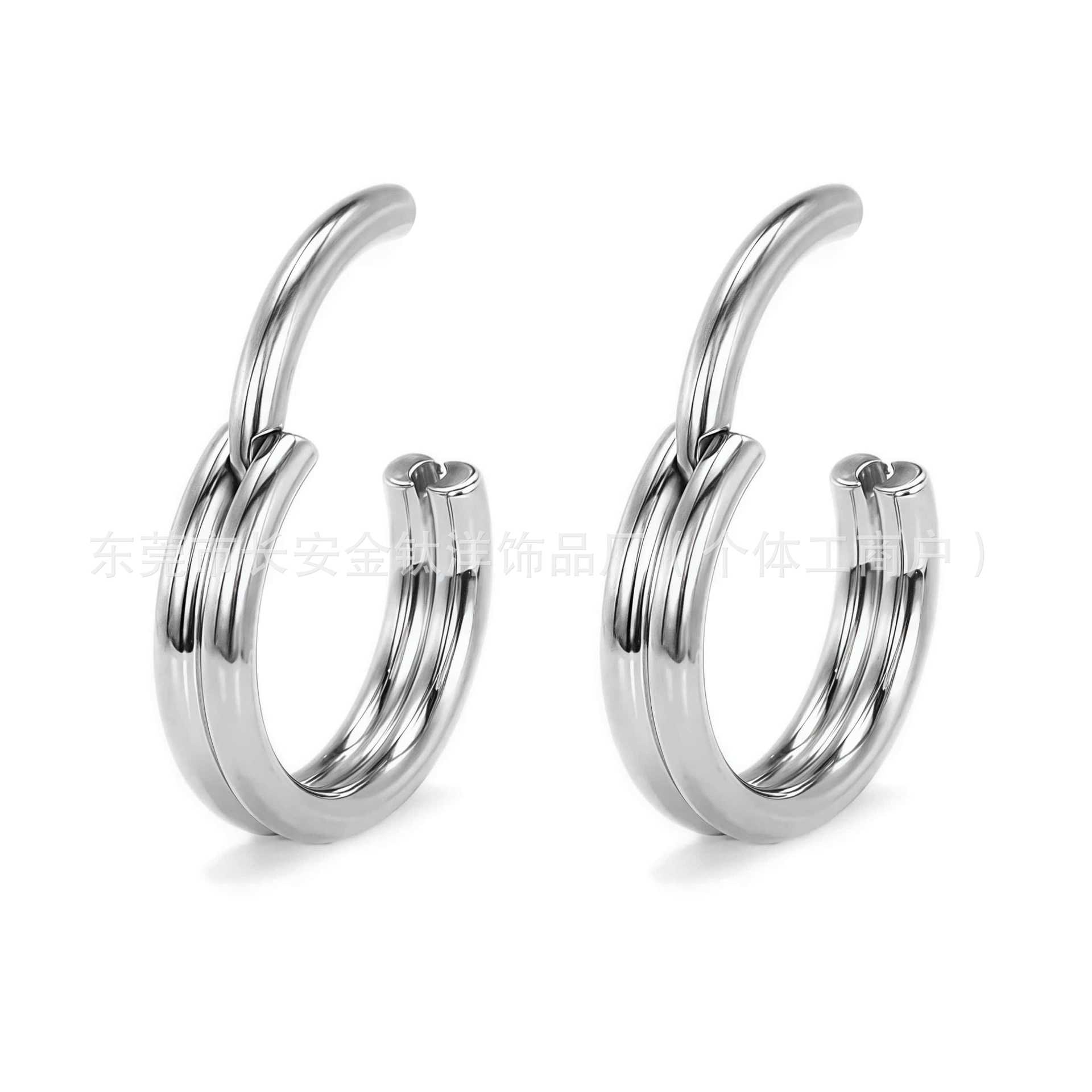 Labret piercing jewelry detail image