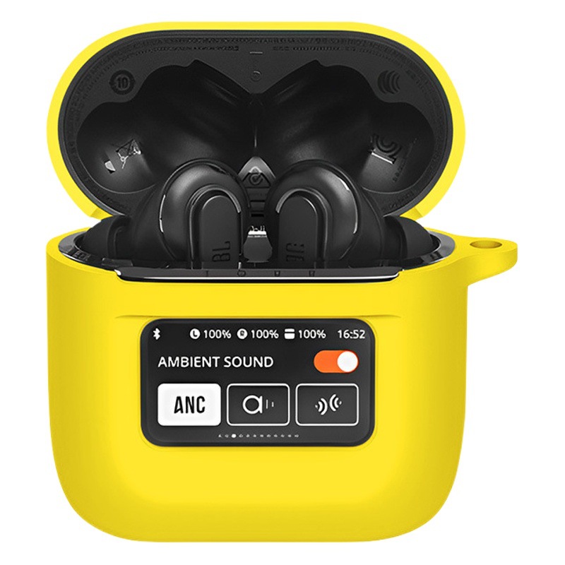 Adecuado para JBL Tour Pro2 auriculares Bluetooth funda protectora de silicona auriculares de carcasa suave de dibujos animados funda protectora creativa