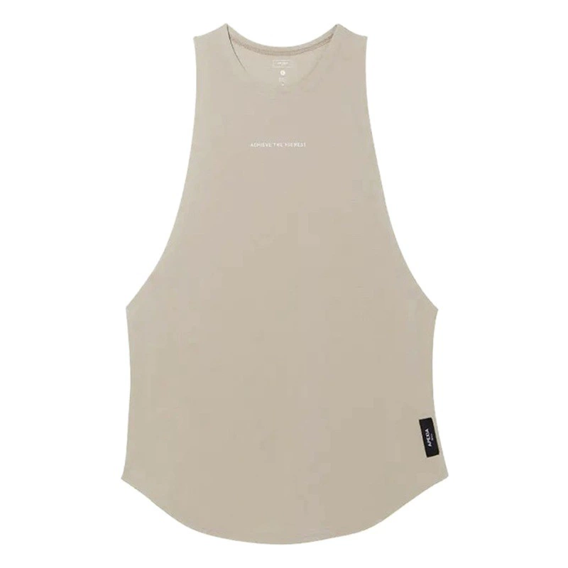 Летний новый спортивный Быстросохнущий жилет для фитнеса, мужской Эластичный Свободный Повседневный Спортивный жилет с широкими плечами и круглым вырезом