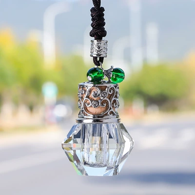 Car hanging, aromatherapy empty bottle rearview mirror