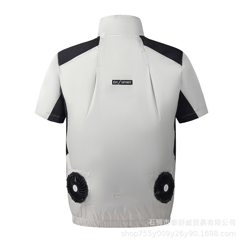 25 años de verano nuevo enfriamiento enchufable aire acondicionado ropa de ventilador de enfriamiento al aire libre fábrica directa al por mayor transfronterizo