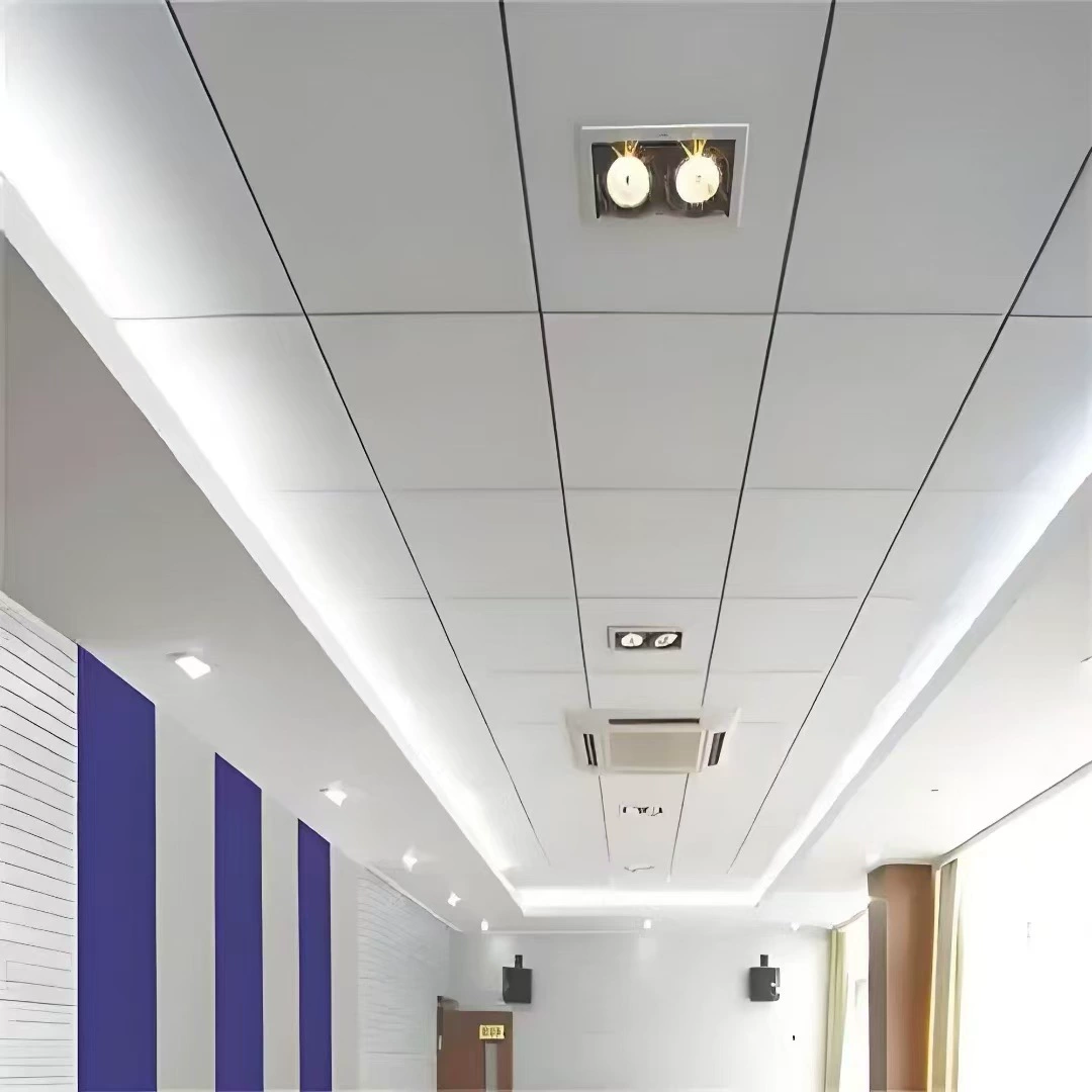 Wholesale fiberglass sound-absorbing panels indoor office suspended ceiling fiberglass ceiling colorful special-shaped sound-absorbing materials