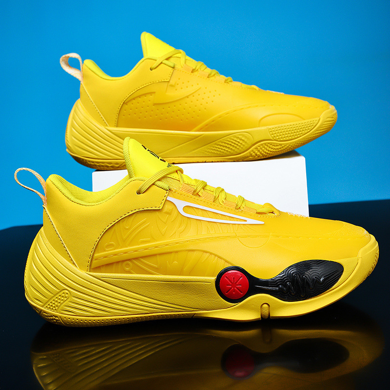 Bala Bala sports shoes, shock-absorbing, new model, competition-grade, candy-colored, professional, non-slip, men's basketball shoes, practical and low-cut Bala Bala sports shoes, shock-absorbing, new model, competition-grade, candy-colored, professional, non-slip, men's basketball shoes, practical and low-cut