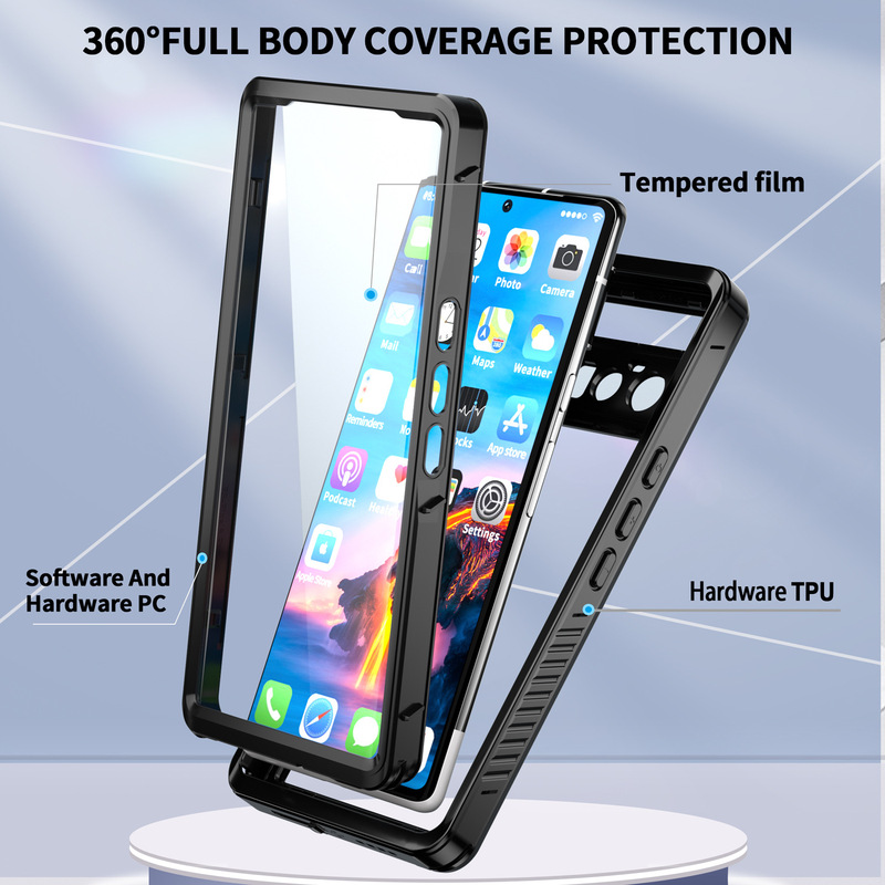 For Google Pixel6Pro mobile phone protective case outdoor sports anti-drop shockproof waterproof mobile phone case