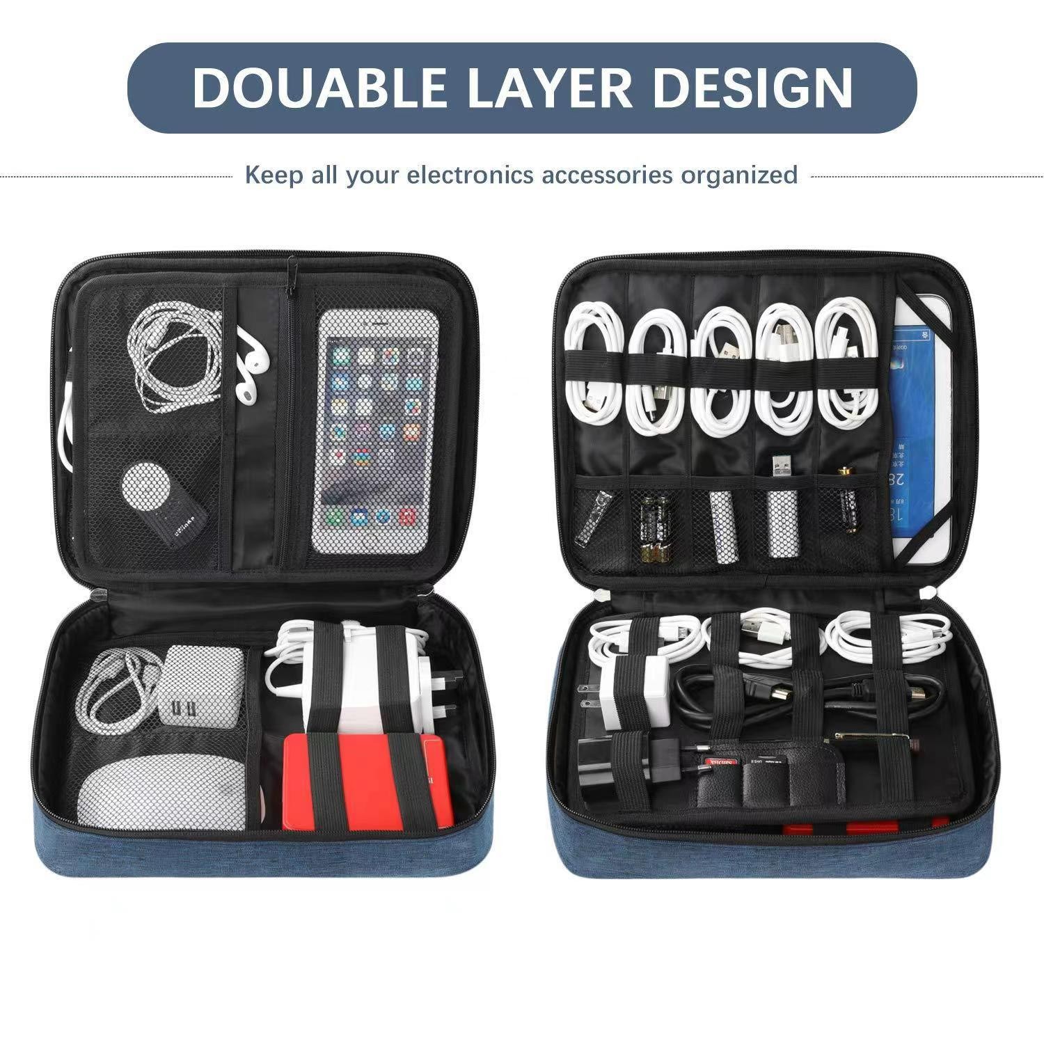 Unidad U multifuncional banco de energía disco duro móvil bolsa de almacenamiento digital teléfono móvil accesorios digitales bolsa de almacenamiento de cable de datos