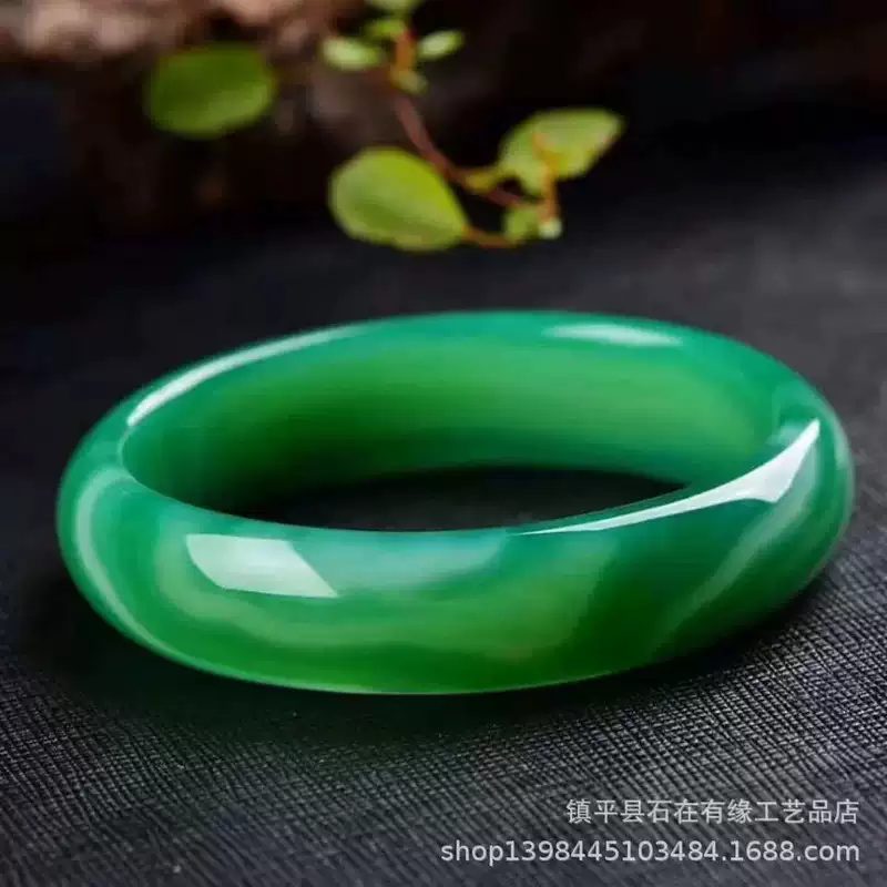 Органический агат браслет, аксессуар жадеит