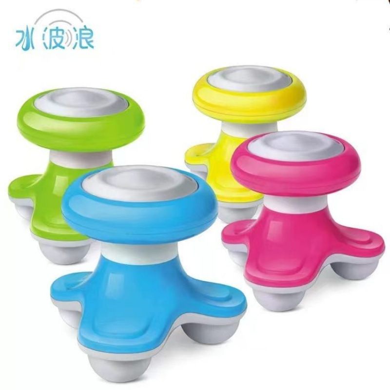 Actualización del nuevo mini masajeador de vibración de mano pequeña masaje de acupuntura de todo el cuerpo masaje portátil