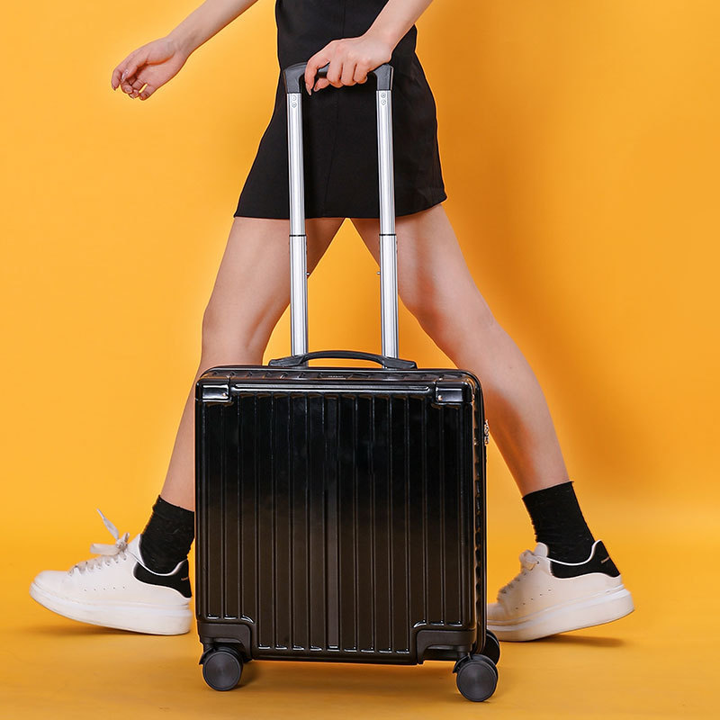 小型轻便迷你行李箱女学生登机拉杆皮箱子儿童密码18旅行箱男20寸|undefined