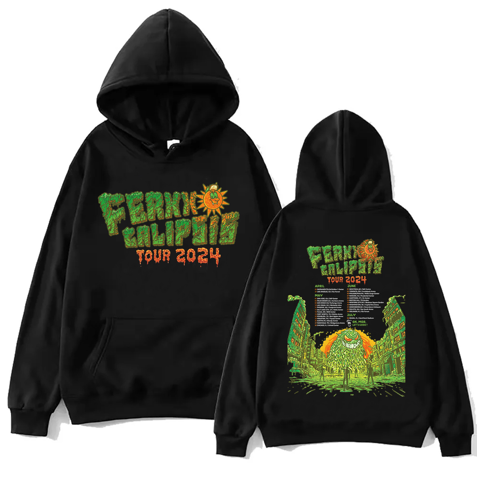 Ferxocalipsis World Tour 2024 Hoodie Man Woman Feid Ferxxo