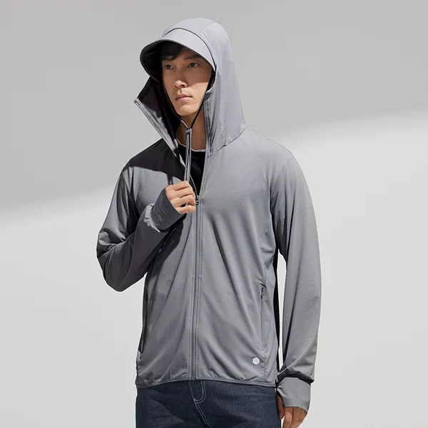 Upf50+ Summer Men's High-End Ice Silk Sun Protection Clothing, Anti-Uv Sun Protection Tops, Outdoor Sun Protection Clothing for Women, Customized