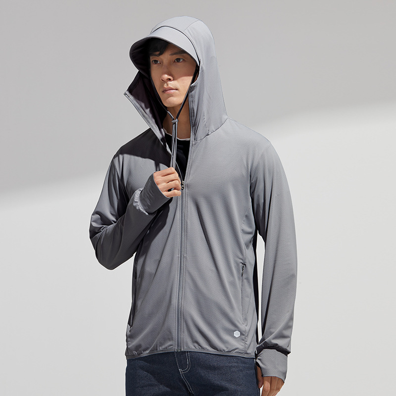 Upf50+ Summer Men's High-End Ice Silk Sun Protection Clothing, Anti-Uv Sun Protection Tops, Outdoor Sun Protection Clothing for Women, Customized Upf50+ Summer Men's High-End Ice Silk Sun Protection Clothing, Anti-Uv Sun Protection Tops, Outdoor Sun Protection Clothing for Women, Customized