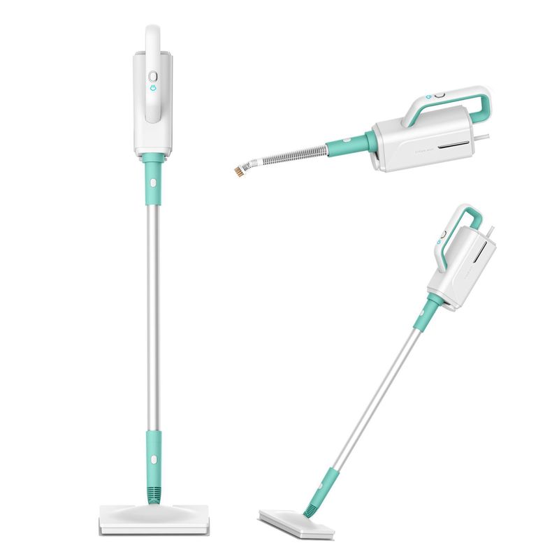 厂家新款家用多功能杀菌除螨蒸汽清洁机 电动蒸汽拖把Steam mop|undefined