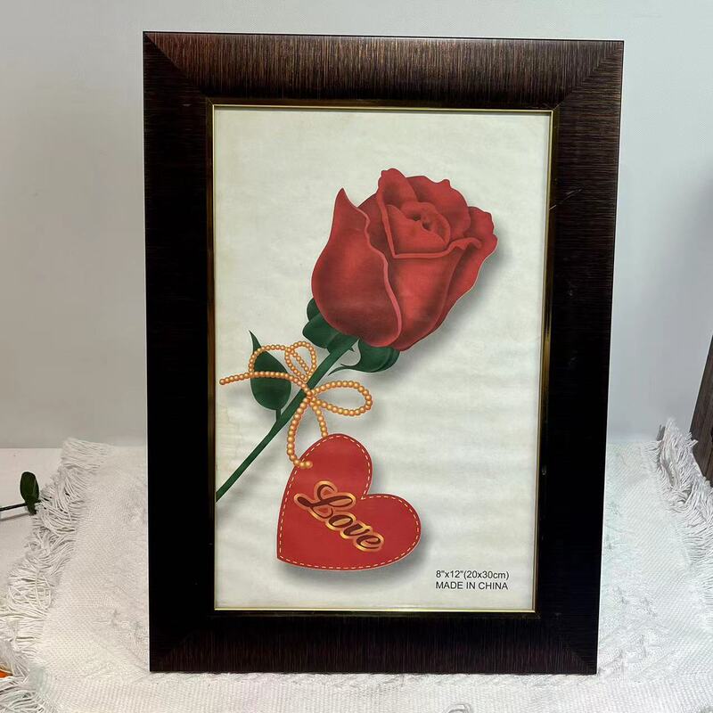 Source factory direct PS line photo frame retro style wedding photo children's wedding photo size multi-photo frame wholesale