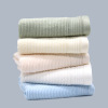 Stripes Bamboo fiber Kerchief 30*30 adult Towel kindergarten children soft towel men and women Face Towel