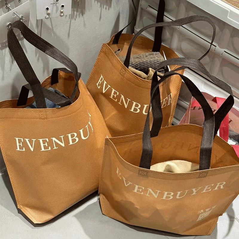 服装店无纺布袋 现货童装女装购物袋 培训广告无纺布手提袋印logo