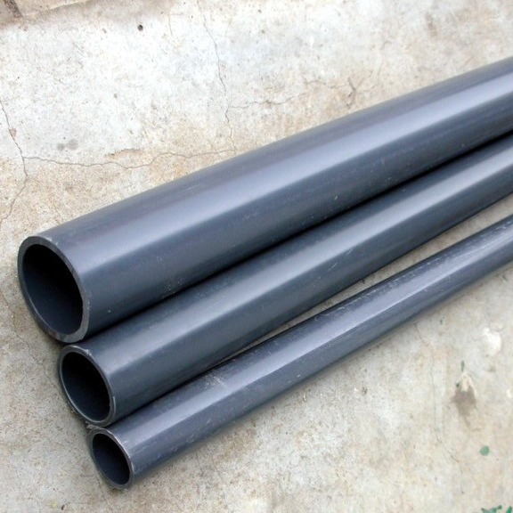 供应科恒UPVC管路系统工业管塑料给水排水管道管给水管深灰色管件