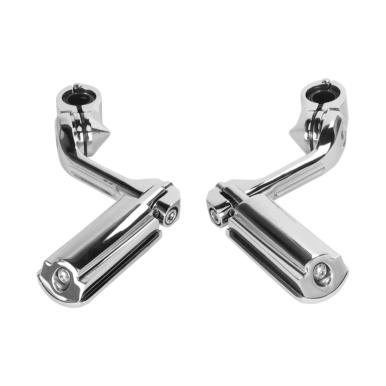 Harley Suitable Pedal Large Glide Diana Motorcycle Modified Rear Pedal Long Rod Bracket Universal Pedal