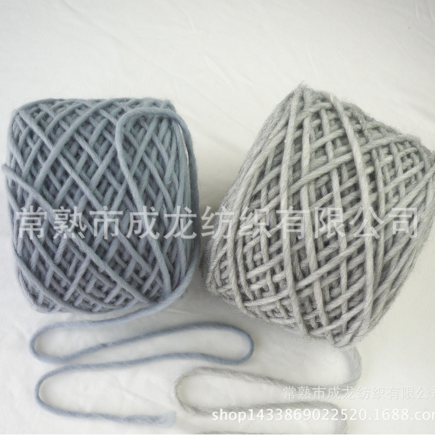 环锭纺1.3支毛腈色纺冰岛毛花式纱线 腈纶冰岛毛针织专用毛线批发