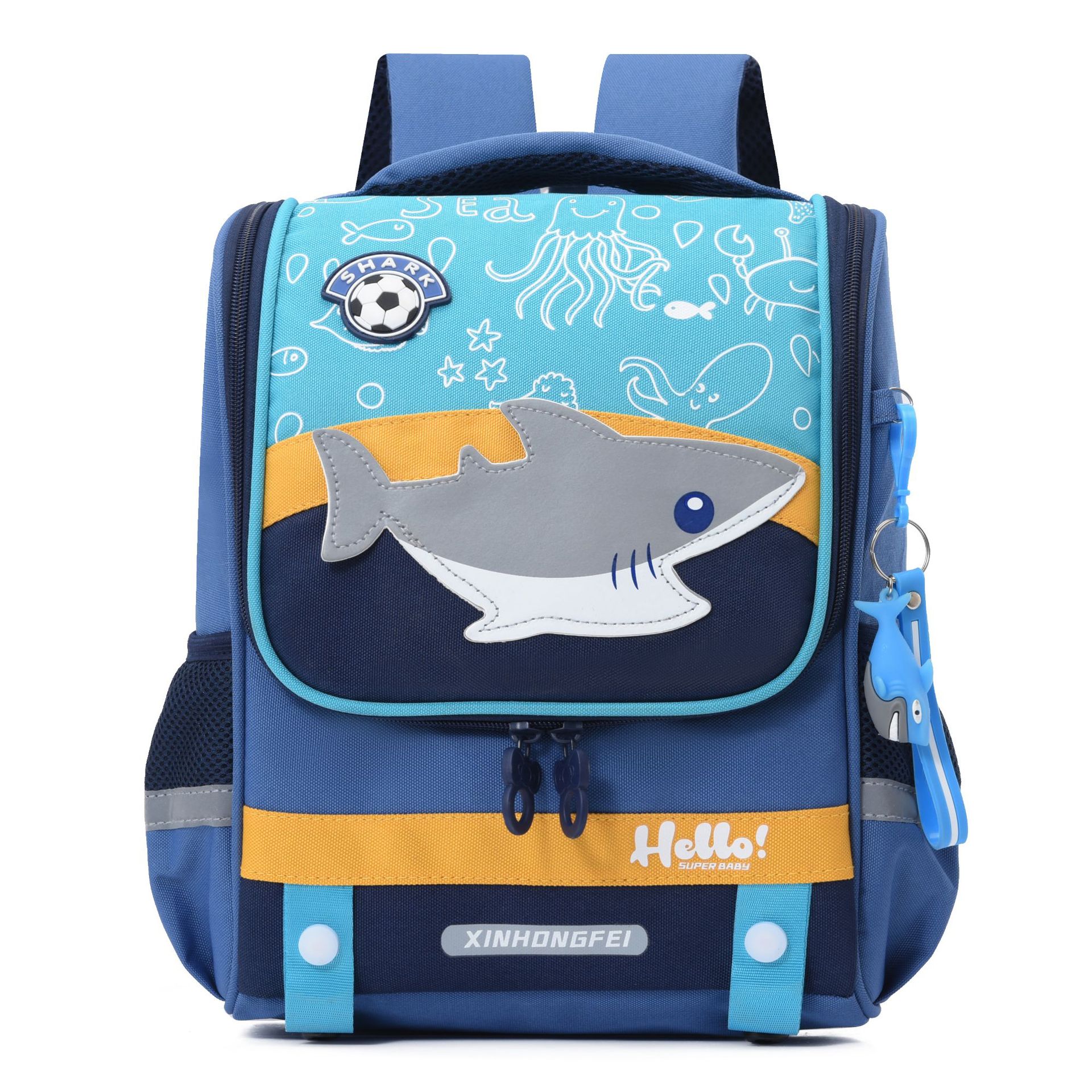 New Primary School First Grade Lightweight Space Small Schoolbag Cartoon Cute Large Class Middle Class Kindergarten Ridge Backpack
