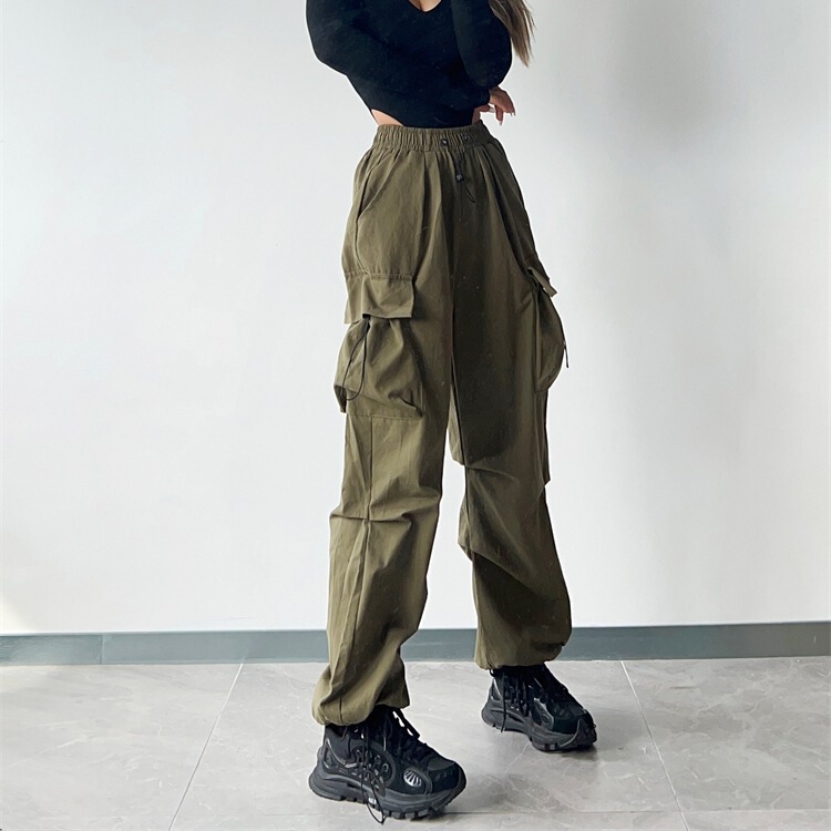 Sports Leisure Loose Workwear All-match Street Running Training Pants Leg-toe Jogging Pants Fitness Women's 879