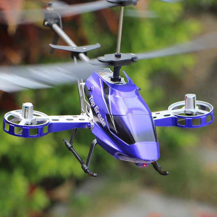 Fall-Resistant Remote Control Aircraft Charging Anti-Collision Primary School Children's Boy Toy Remote Control Model Small Unmanned Helicopter