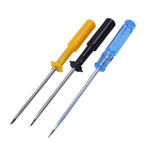 Screwdriver manual transparent handle small cross-shaped crystal screwdriver flat-head screwdriver mini screwdriver tool