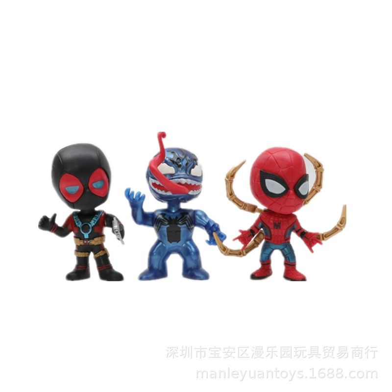 Minifigure, doll, toy, Spiderman