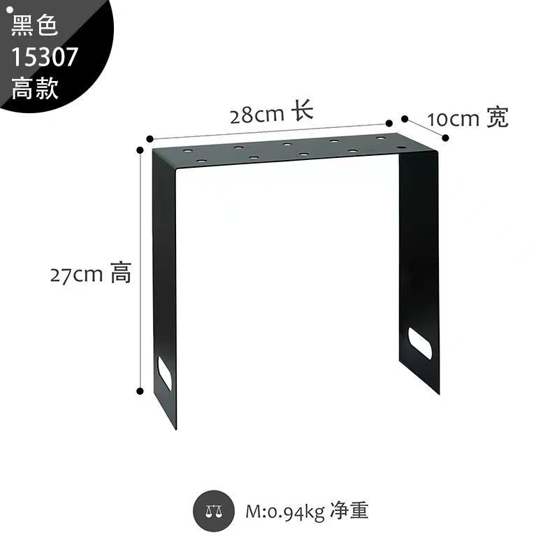 Soporte de exhibición de pasteles tipo escalera de metal negro, desplegable, para bodas, de Amazon Cross-Border Art.