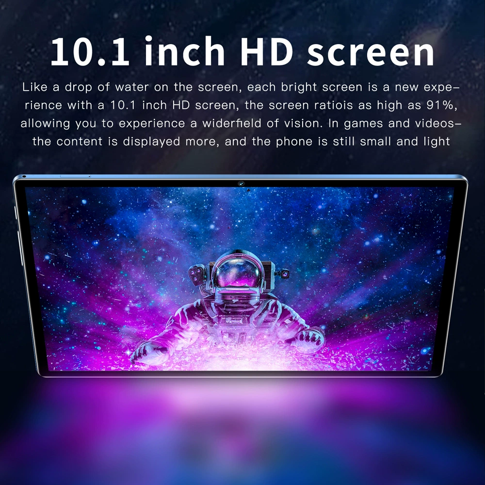 Планшет BDF P40 10,1", 4G, 4 ГБ RAM + 64 ГБ, 5000 мА·ч