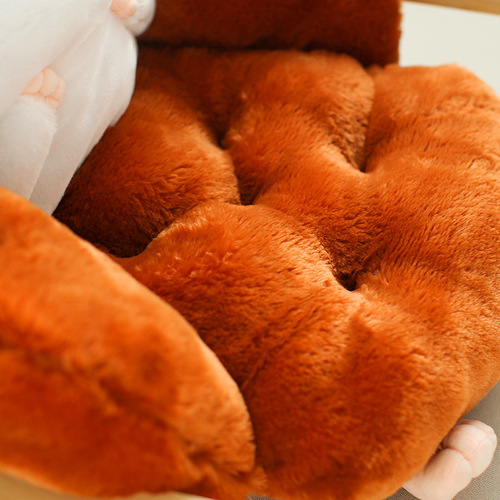 5ZV7四季宿舍可爱办公室坐垫靠背一体椅垫靠垫腰靠座椅子小垫加厚