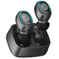 T1タッチワイヤレスbluetoothヘッドフォンプライベートモデルtws両耳入耳式クロスボーダー工場新型直供マカロン色