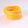 New nine -layer stacking silicone gold foil paint jelly bangles hand loop cross -border European and American manufacturers direct sales