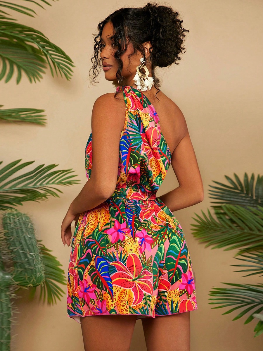 Ropa de mujer popular en sitios web independientes, 25 nuevos estilos de verano, mono de tirantes para mujer, pantalones de una pieza, venta al por mayor directa de fábrica