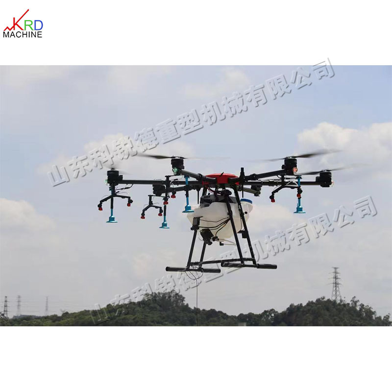 农业智能植保无人机 全自动农药喷洒飞行机 喷洒药剂种子飞行器